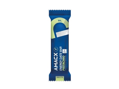AMACX Energieriegel Date Bar Pistachio | 50g Riegel