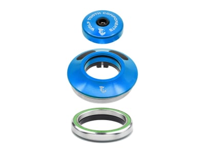 WOLF TOOTH Headset Semi-Internal Cable Routed IS52 / 28.6 | IS52 / 40 | blue