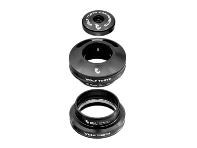 WOLF TOOTH Headset Semi-Internal Cable Routed EC44 / 28.6 | EC44 / 40 | black