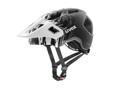 UVEX Helmet for Children react jr. | black-white