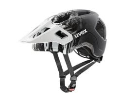UVEX Helmet for Children react jr. | black-white