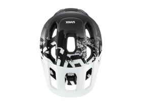 UVEX Helmet for Children react jr. | black-white