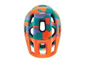 UVEX Helmet for Children react jr. | papaya camo