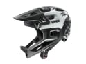 UVEX Helmet for Children react jr. fullface | black-white