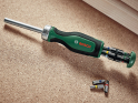 BOSCH Bit Ratchet Screwdriver with 12 Bits