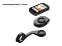 FABRIC Handlebar Mount Dock for Garmin / Wahoo + Light