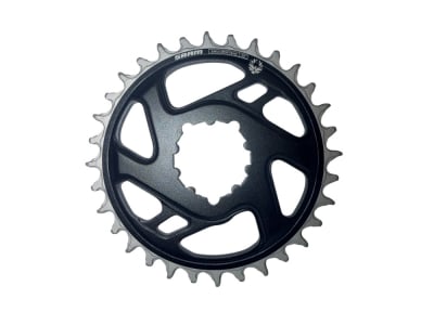 SRAM Eagle Direct Mount Kettenblatt X-SYNC | 3 mm Offset Aluminium | schwarz/silber