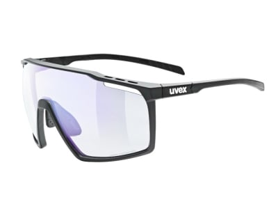 UVEX Sportbrille mtn perform V | black matt / litemirror blue