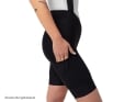 ISADORE Womens Bib Shorts Signature Clippee System | black L
