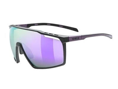 UVEX Sportbrille mtn perform | black-purple matt / mirror purple