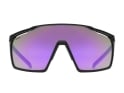 UVEX Sportbrille mtn perform | black-purple matt / mirror purple