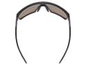 UVEX Sportbrille mtn perform | black-purple matt / mirror purple