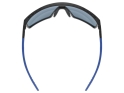 UVEX Sportbrille mtn perform | black-blue matt / mirror blue