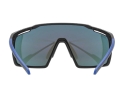 UVEX Sportbrille mtn perform | black-blue matt / mirror blue