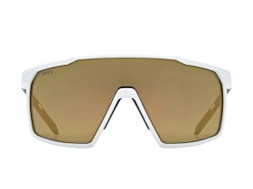 UVEX Sports Glasses mtn perform s | white matt / mirror gold