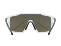 UVEX Sportbrille mtn perform s | white matt / mirror gold