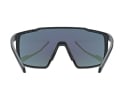 UVEX Sportbrille mtn perform s | black matt / mirror blue