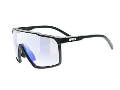UVEX Sportbrille mtn perform s V | black matt / litemirror blue