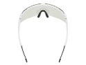 UVEX Sportbrille pace stage s V | white matt / mirror blue