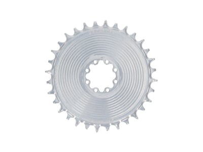 GARBARUK Chainring Direct Mount MTB round for SRAM 8-Bolt Aero | 0 mm Offset | silver
