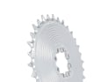 GARBARUK Chainring Direct Mount MTB round for SRAM 8-Bolt Aero | 0 mm Offset | silver 34 Teeth