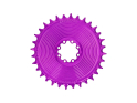 GARBARUK Chainring Direct Mount MTB round for SRAM 8-Bolt Aero | 0 mm Offset | purple 30 Teeth