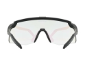 UVEX Sportbrille pace stage s V | black matt / mirror green