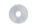 GARBARUK Chainring Direct Mount MTB round for SRAM 8-Bolt Aero | 3 mm Offset | silver 34 Teeth