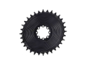 GARBARUK Chainring Direct Mount MTB oval for SRAM 8-Bolt Aero | 0 mm Offset | black