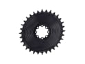 GARBARUK Chainring Direct Mount MTB oval for SRAM 8-Bolt Aero | 0 mm Offset | black 38 Teeth