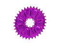 GARBARUK Chainring Direct Mount MTB oval for SRAM 8-Bolt Aero | 0 mm Offset | purple