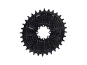 GARBARUK Chainring Direct Mount MTB oval for SRAM 8-Bolt Aero | 3 mm Offset | black 32 Teeth