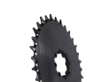 GARBARUK Chainring Direct Mount MTB oval for SRAM 8-Bolt Aero | 3 mm Offset | black 36 Teeth