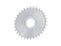 GARBARUK Chainring Direct Mount MTB oval for SRAM 8-Bolt Aero | 3 mm Offset | silver 34 Teeth