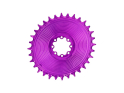 GARBARUK Chainring Direct Mount MTB oval for SRAM 8-Bolt Aero | 3 mm Offset | purple