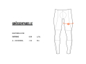 ISADORE Beinlinge Light | schwarz L/XL