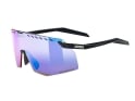 UVEX Sports Glasses pace stage CV | black matt / mirror blue