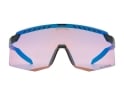 UVEX Sports Glasses pace stage CV | black matt / mirror blue