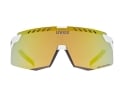 UVEX Sportbrille pace stage s CV | white matt / mirror yellow