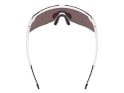 UVEX Sportbrille pace stage s CV | white matt / mirror yellow