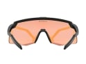 UVEX Sportbrille pace stage s CV | black matt / mirror blue