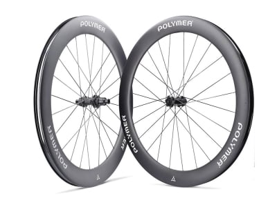 POLYMER WORKSHOP Wheel Set 28" Eclipse 58:65 Center Lock | white