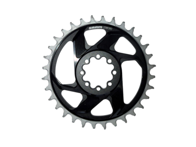 SRAM Eagle Direct Mount Chainring X-SYNC | 3 mm Offset Aluminium | black/silver 34 Teeth