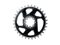 SRAM Eagle Direct Mount Chainring X-SYNC | 3 mm Offset Aluminium | black/silver 34 Teeth
