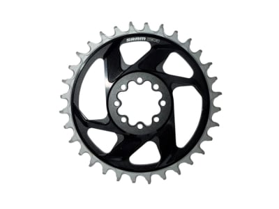 SRAM Eagle Direct Mount Chainring X-SYNC | 3 mm Offset Aluminium | black/silver 36 Teeth