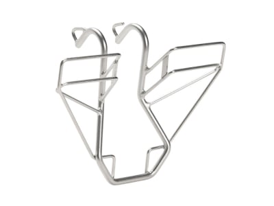 WHOLEGRAINCYCLES Cliff The Bag Hanger | silver