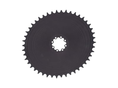 GARBARUK Kettenblatt Oval 1-fach narrow-wide für SRAM 8-Loch Aero | matt-schwarz 40 Zähne