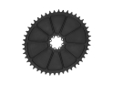 GARBARUK Kettenblatt Oval 1-fach narrow-wide für SRAM 8-Loch Aero | matt-schwarz 42 Zähne