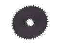 GARBARUK Kettenblatt Oval 1-fach narrow-wide für SRAM 8-Loch Aero | matt-schwarz 44 Zähne