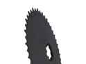 GARBARUK Kettenblatt Oval 1-fach narrow-wide für SRAM 8-Loch Aero | matt-schwarz 48 Zähne